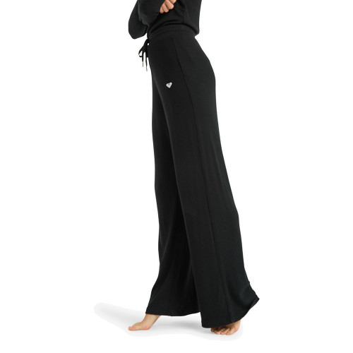Roxy Γυναικείο παντελόνι Rise & Vibe New Rib Wide Leg Sport Trousers